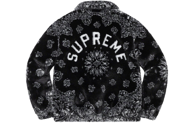 【代購】Supreme Bandana Faux Fur Bomber Jacket