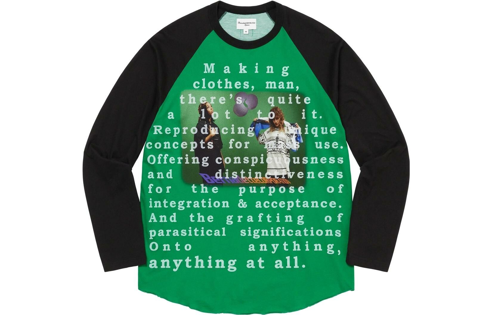 【代購】Supreme Bernadette Corporation Raglan L/S Top