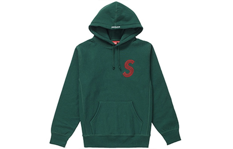 【代購】Supreme S Logo Hooded Sweatshirt FW18