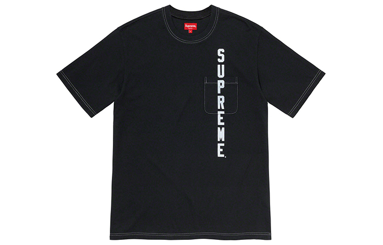 【代購】Supreme Contrast Stitch Pocket Tee