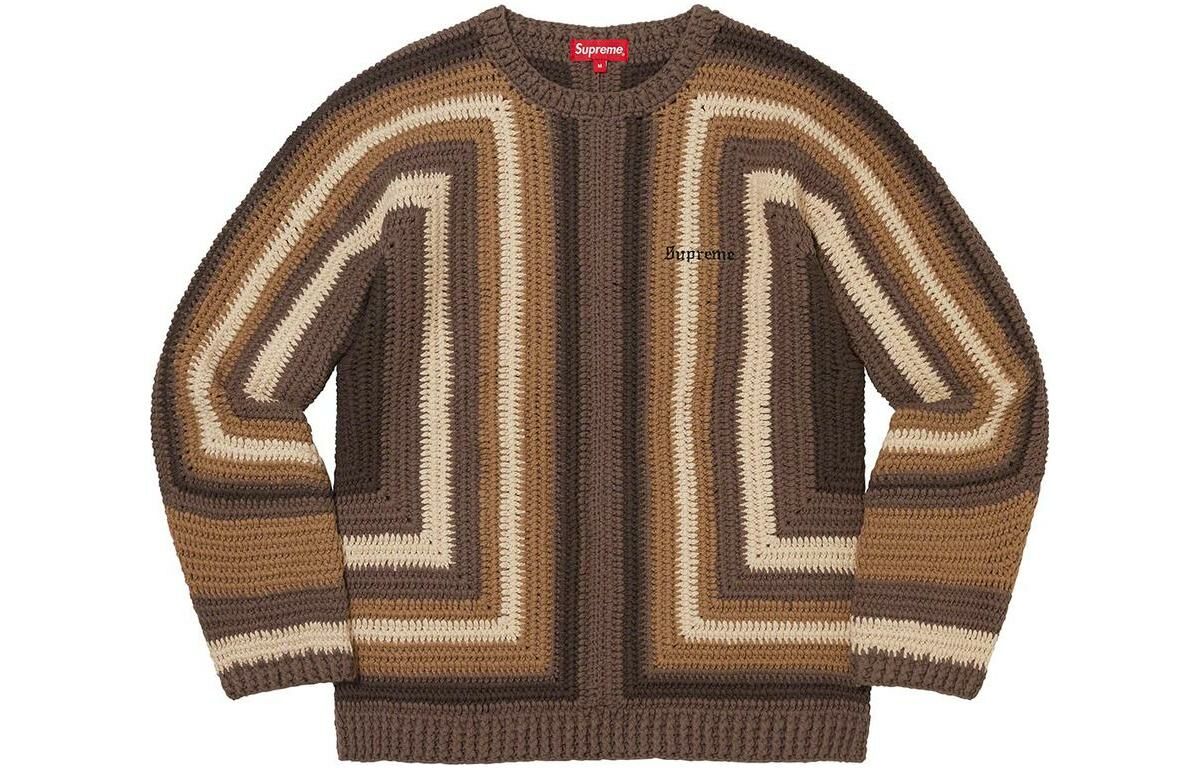 【代購】Supreme Hand Crocheted Sweater