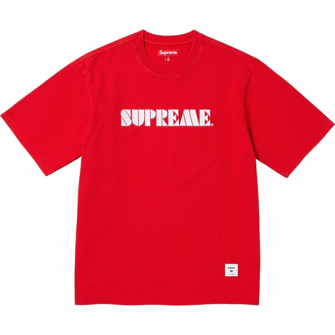 【代購】Supreme Stencil Embroidered S/S Top