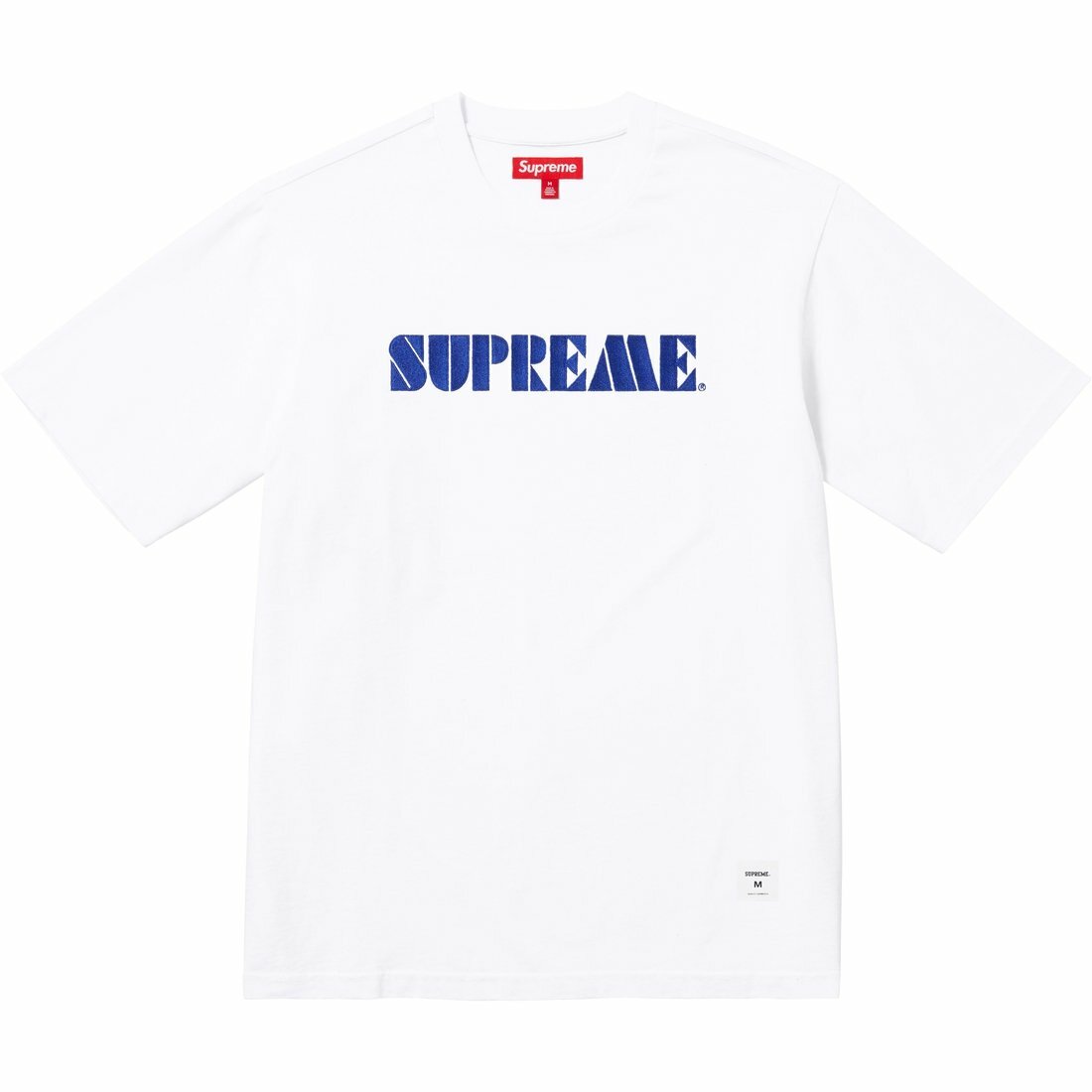 【代購】Supreme Stencil Embroidered S/S Top