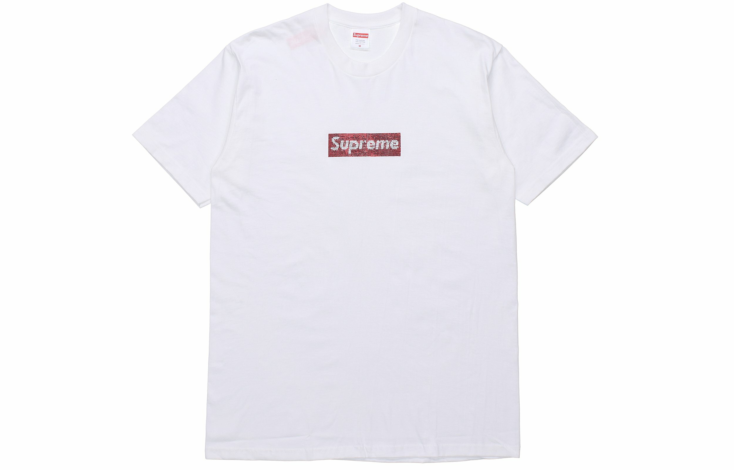 【代購】Supreme X Swarovski Box Logo T-Shirt