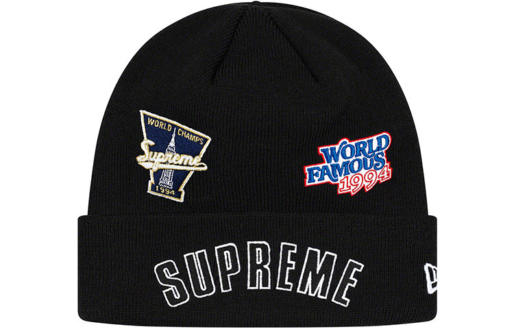 【代購】New Era X Supreme FW19 Beanies Unisex