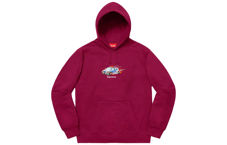 【代購】Supreme FW19 Sweatshirt Unisex Fuchsia