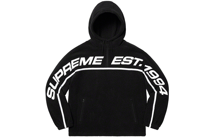 【代購】Supreme Polartec Half Zip Hooded Sweatshirt