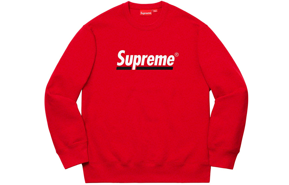 【代購】Supreme Underline Crewneck