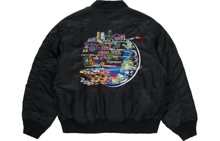 【代購】Supreme Globe MA-1