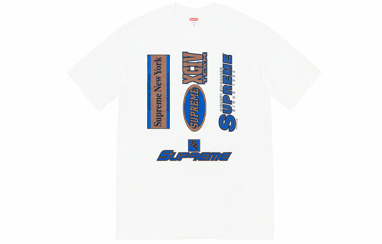 【代購】Supreme Multi Logos Tee