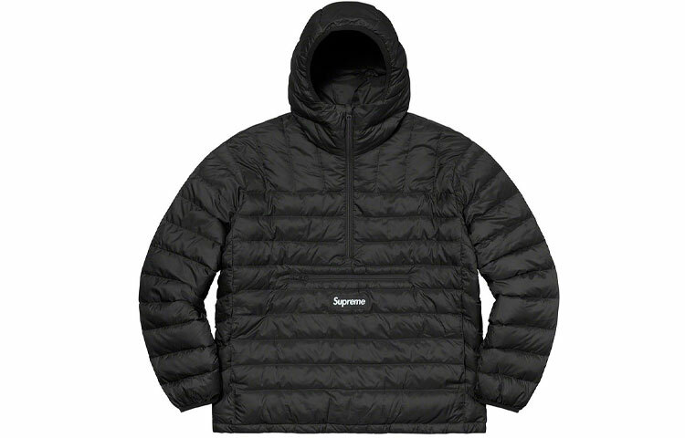 【代購】Supreme Micro Down Half Zip Hooded Pullover FW21