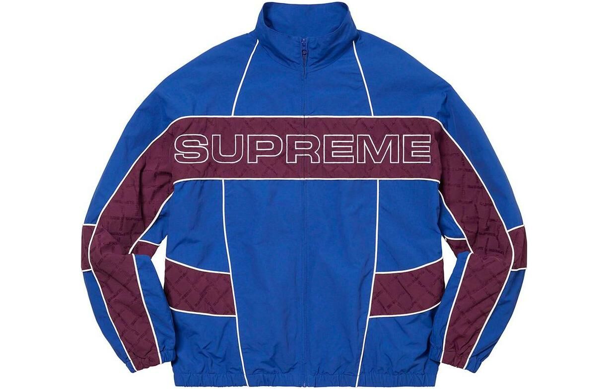 【代購】Supreme Jacquard Panel Track Jacket