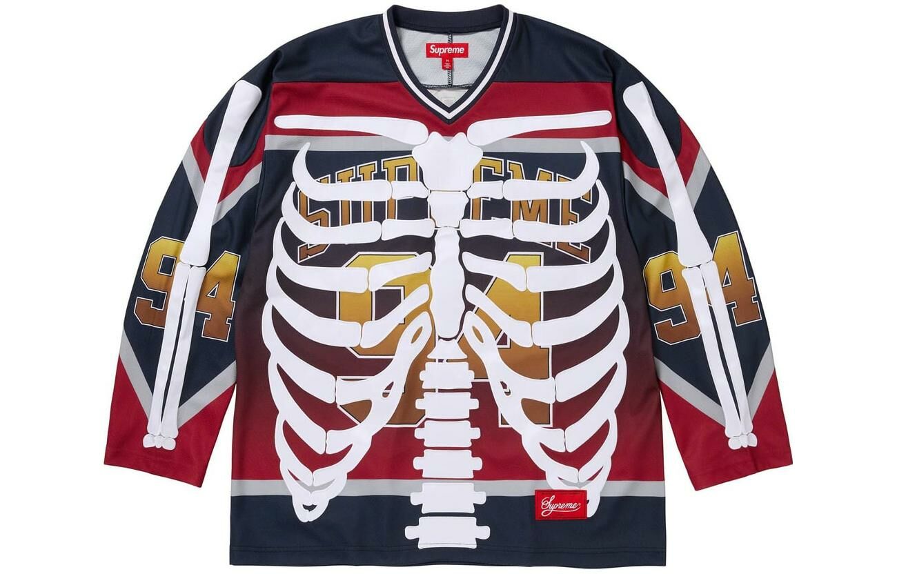 【代購】Supreme Bones Hockey Jersey