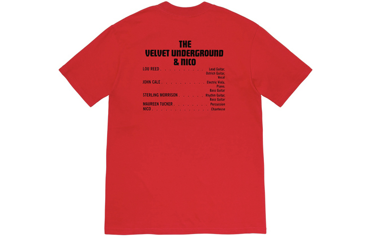 【代購】Supreme The Velvet Underground & Nico Tee