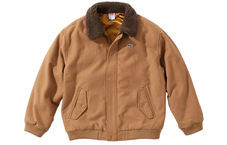 【代購】Supreme Lacoste Wool Bomber Jacket