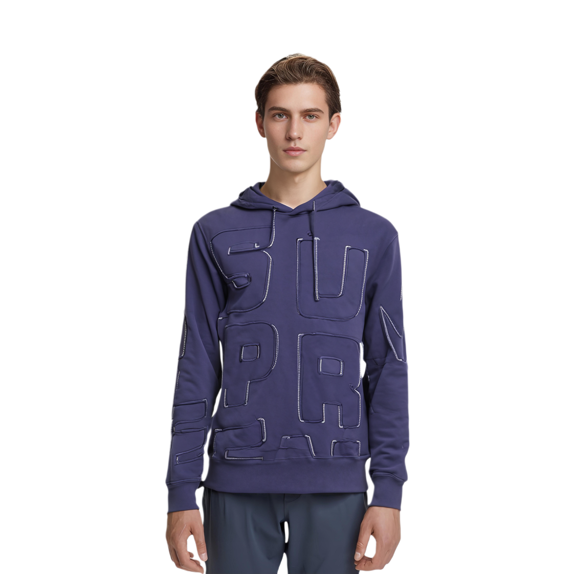 【代購】Supreme Cutout Letters Hooded Sweatshirt