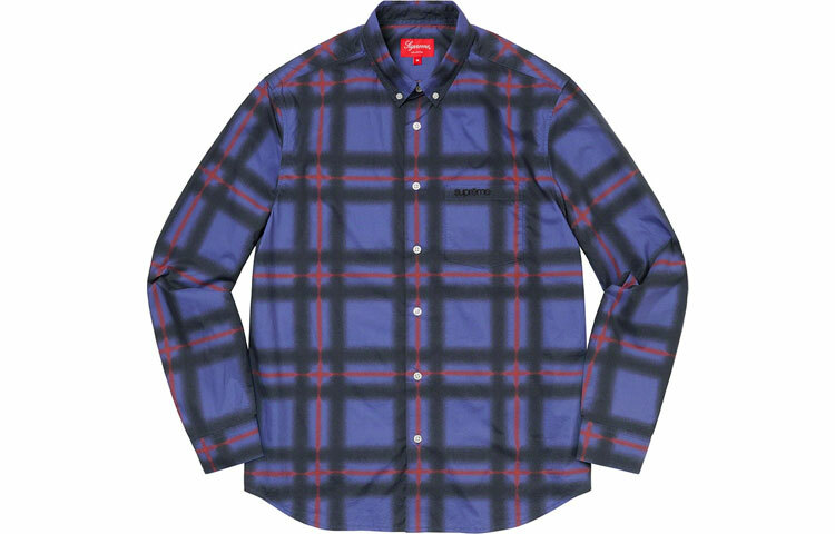 【代購】Supreme Spray Tartan Shirt