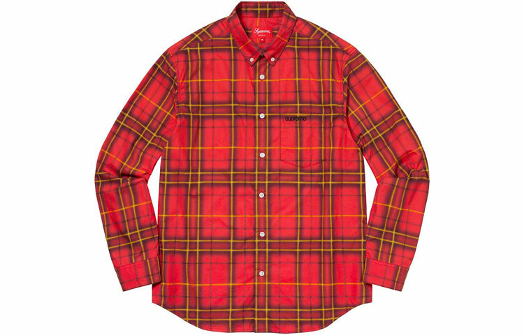 【代購】Supreme Spray Tartan Shirt