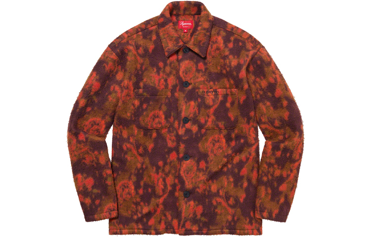 【代購】Supreme Paisley Fleece Shirt