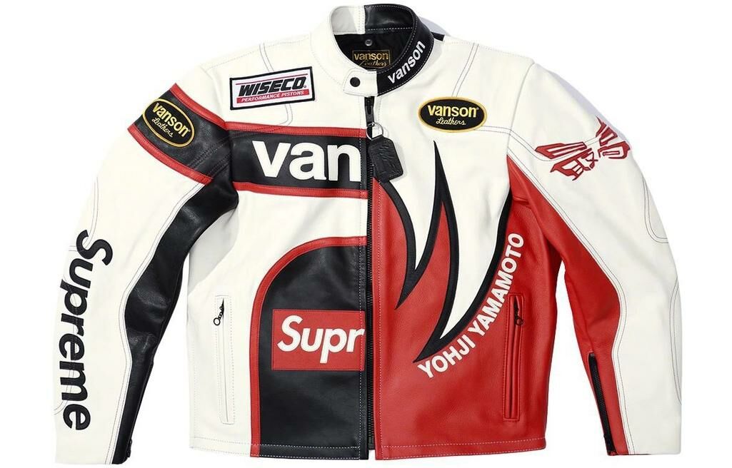 【代購】Supreme Yohji Yamamoto Vanson Leathers Split Jacket