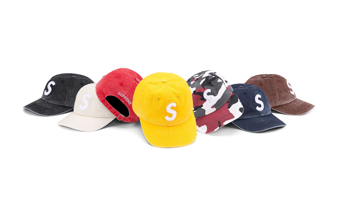 【代購】Supreme Pigment Print S Logo 6-Panel FW23