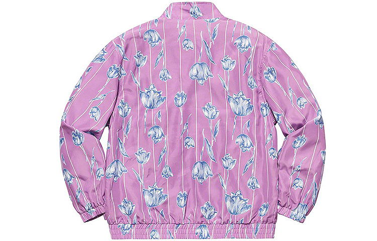 【代購】Supreme Floral Silk Track Jacket
