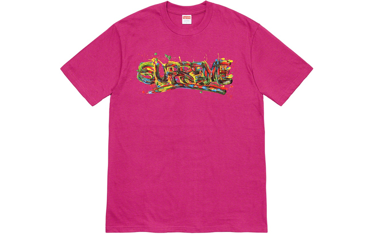 【代購】Supreme Paint Logo Tee