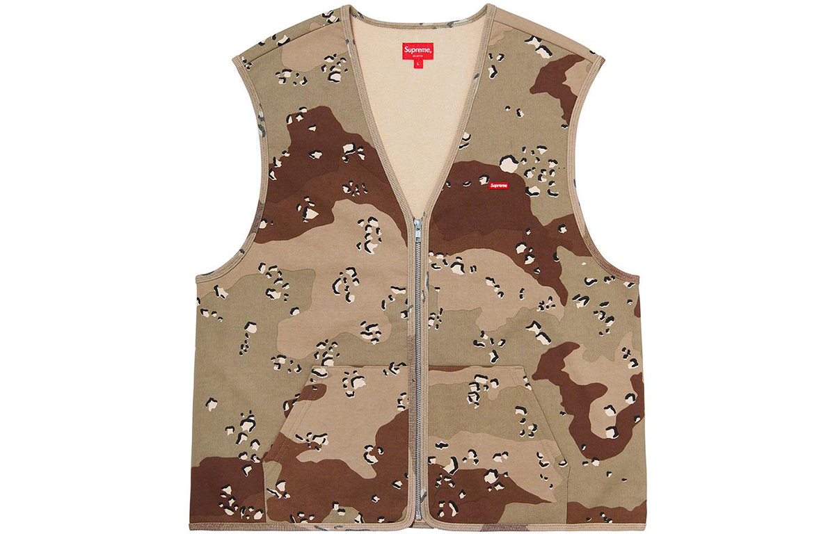 【代購】Supreme Zip Up Sweat Vest