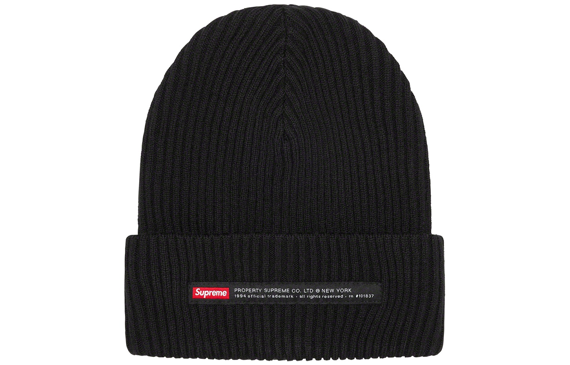 【代購】Supreme Property Label Beanie