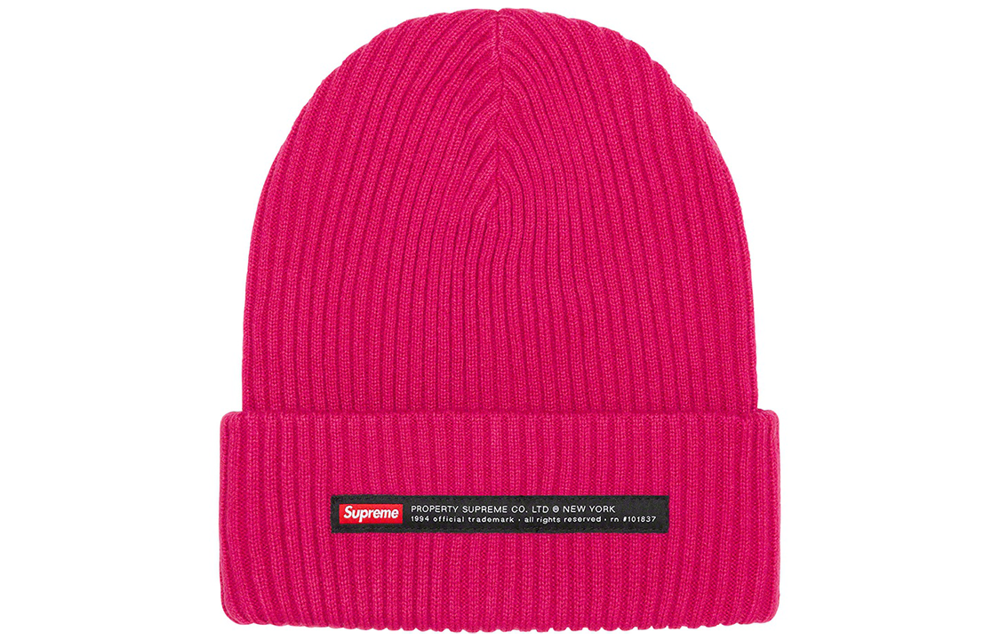 【代購】Supreme Property Label Beanie