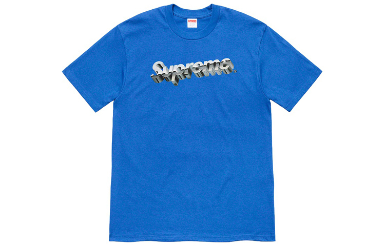 【代購】Supreme Chrome Logo Tee