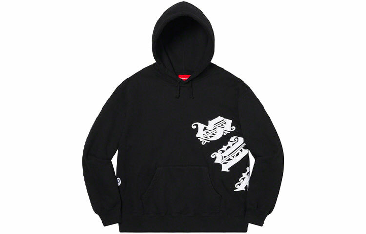 【代購】Supreme Old English Wrap Hooded Sweatshirt