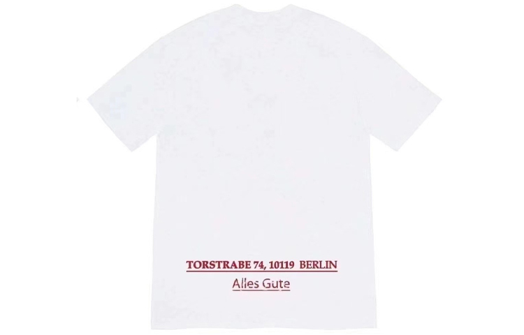 【代購】Supreme Berlin Box Logo Tee