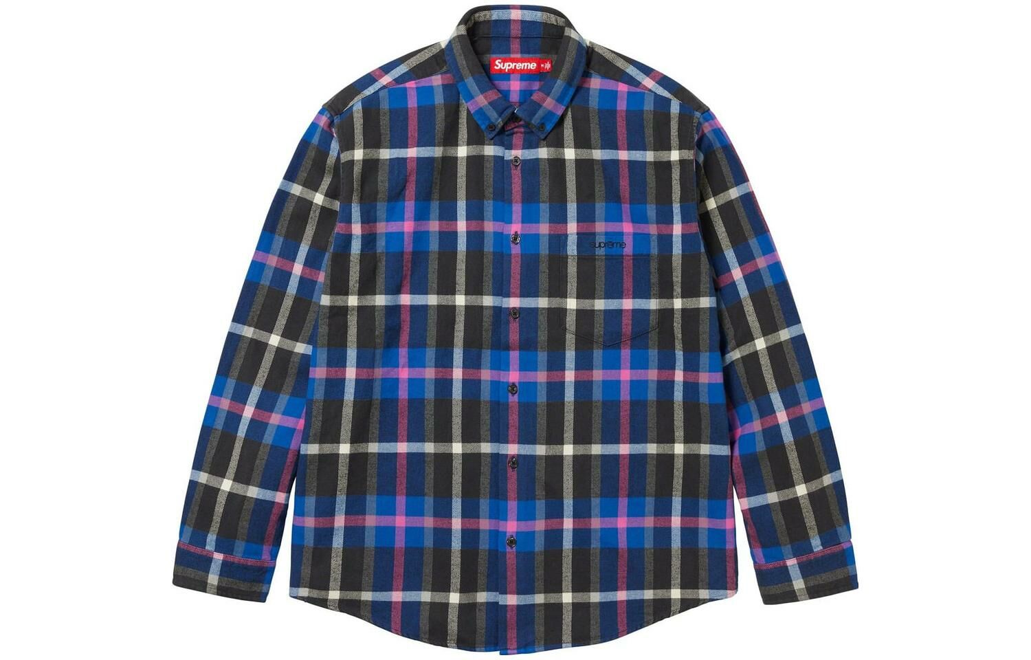 【代購】Supreme Plaid Flannel Shirt FW23