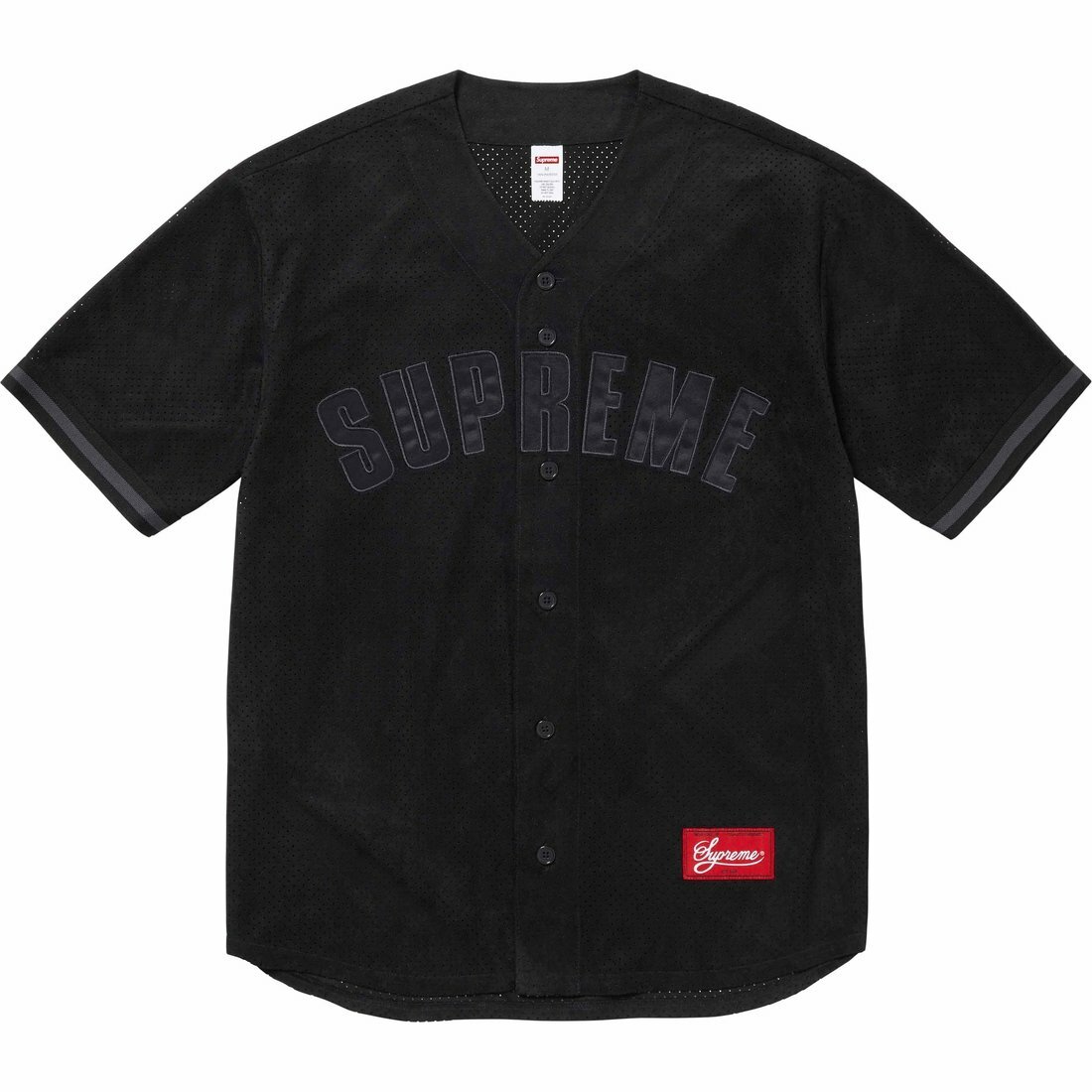 【代購】Supreme Ultrasuede Mesh Baseball Jersey