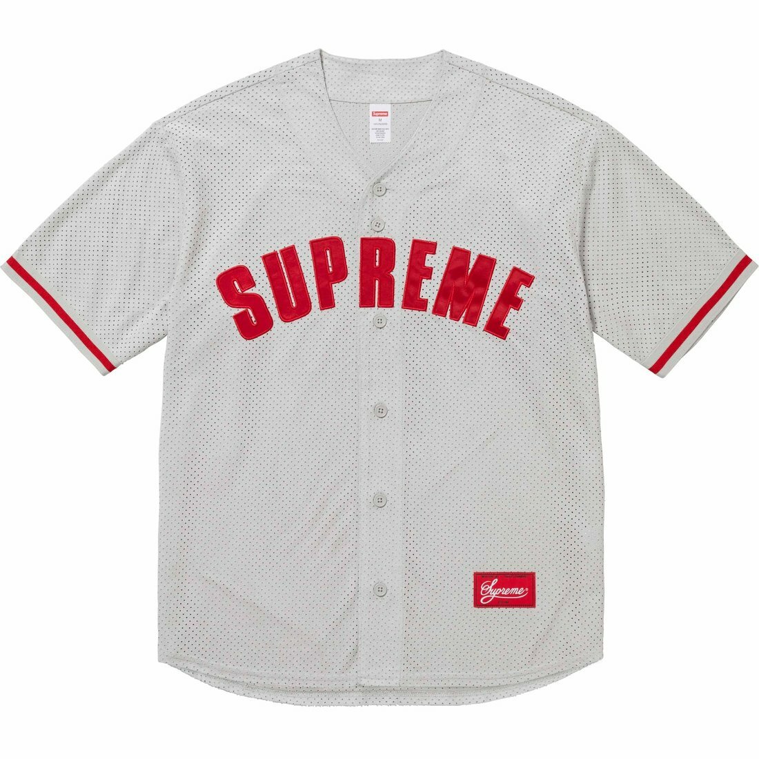 【代購】Supreme Ultrasuede Mesh Baseball Jersey