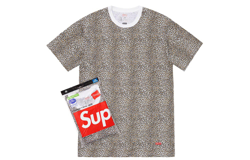 【代購】Supreme Hanes Tagless Tees 2 Pack
