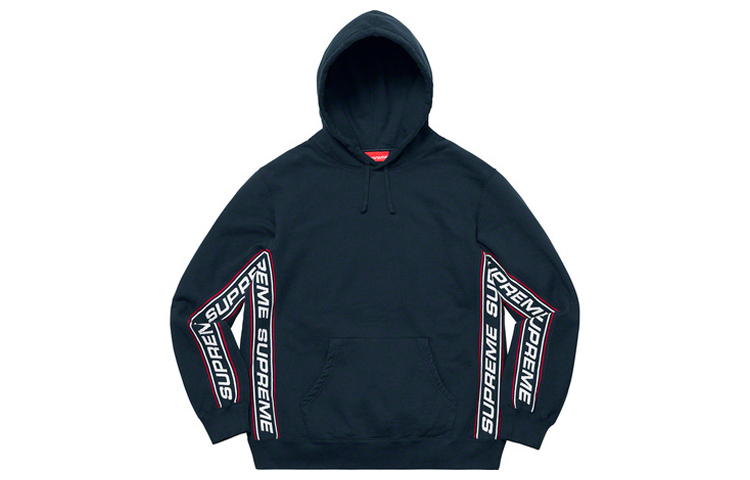 【代購】Supreme Text Rib Hooded Sweatshirt