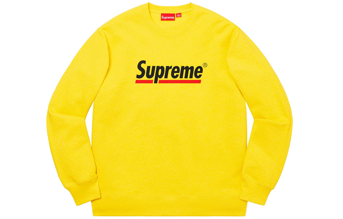 【代購】Supreme Underline Crewneck
