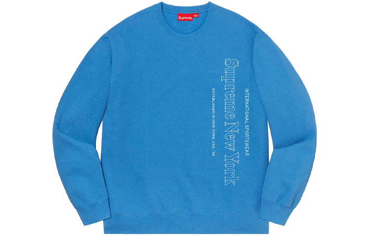 【代購】Supreme Side Logo Crewneck