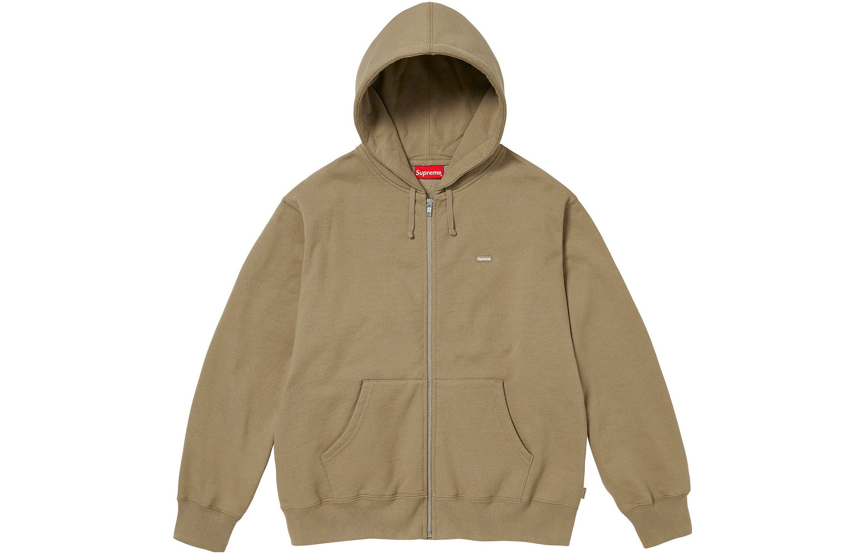 代購】Supreme Small Box Zip Up Hooded Sweatshirt