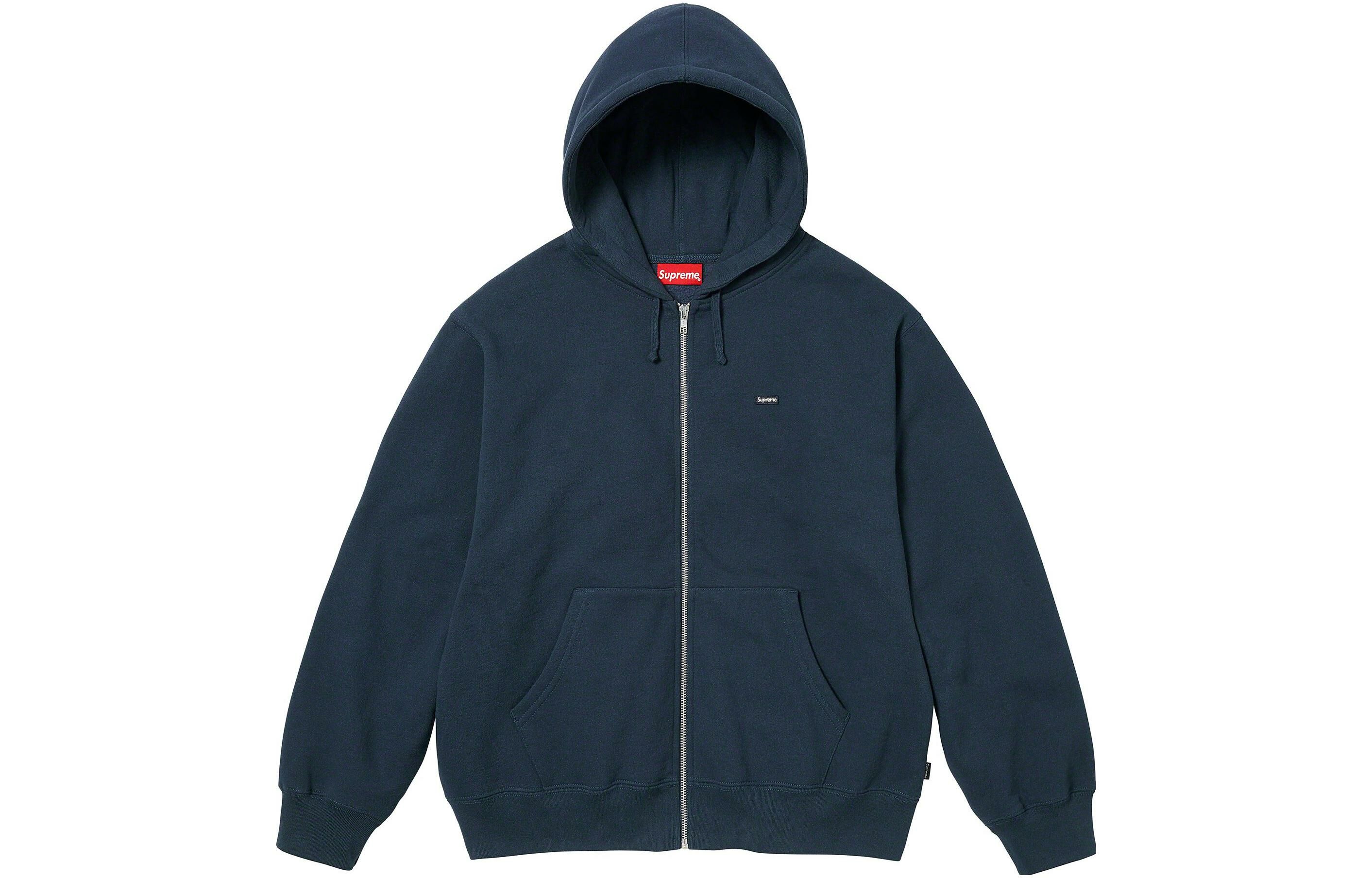 代購】Supreme Small Box Zip Up Hooded Sweatshirt