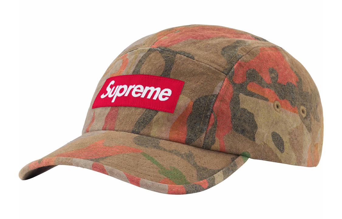 【代購】Supreme Washed Canvas Camp Cap SS24