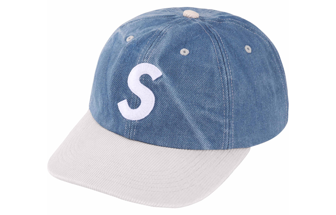 【代購】Supreme 2 Tone S Logo 6 Panel