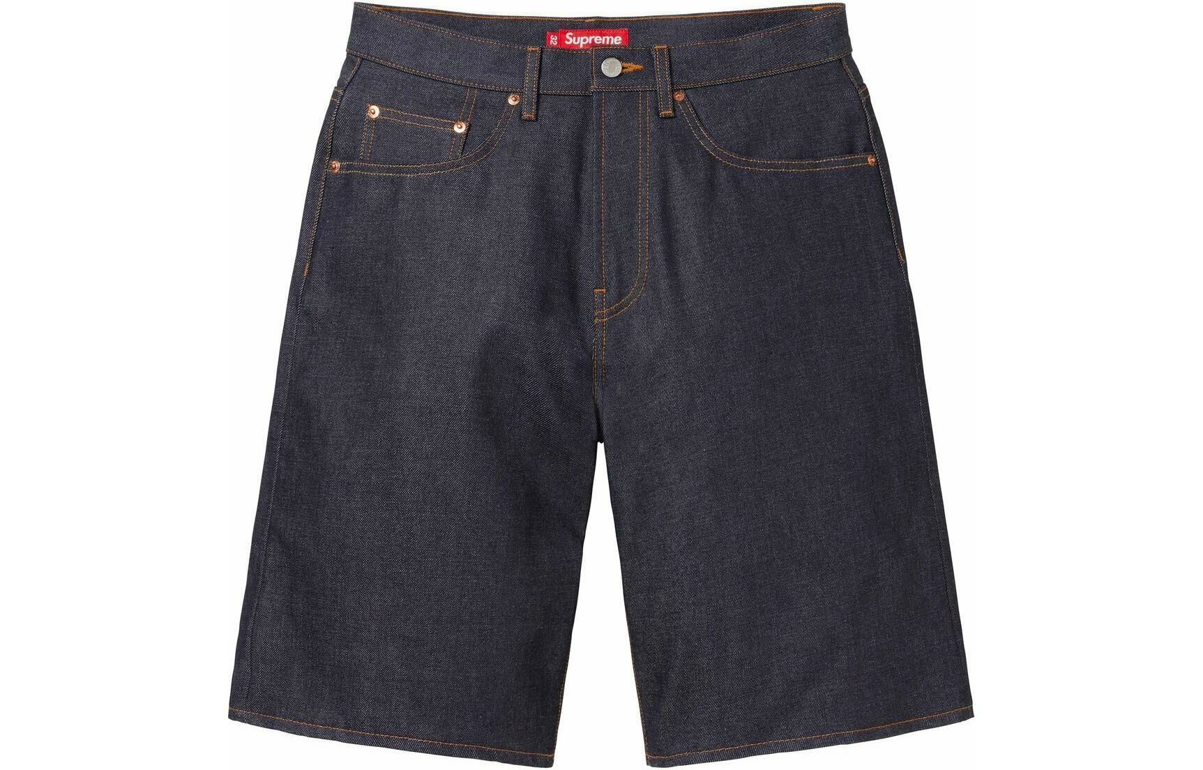 【代購】Supreme Rigid Baggy Selvedge Denim Short