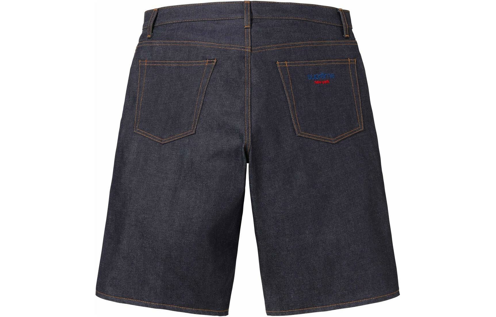 【代購】Supreme Rigid Baggy Selvedge Denim Short