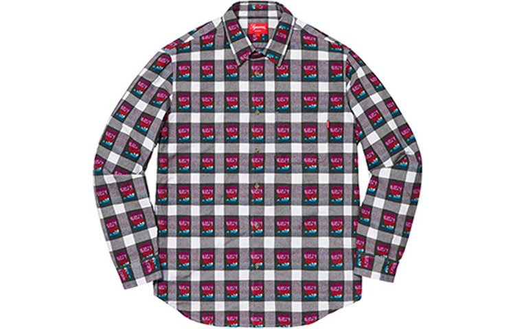 【代購】Supreme Rose Buffalo Plaid Shirt
