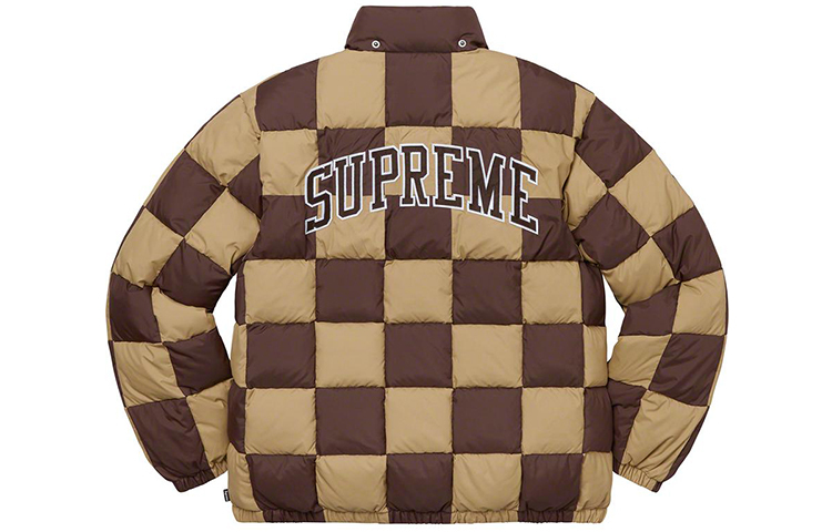 【代購】Supreme Checkerboard Puffy Jacket