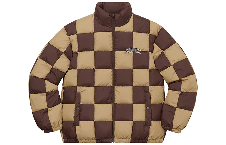 【代購】Supreme Checkerboard Puffy Jacket
