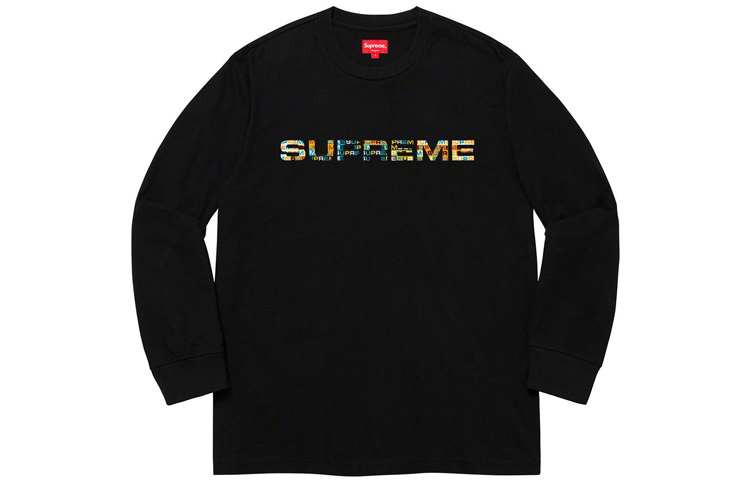 【代購】Supreme Meta Logo L/S Top
